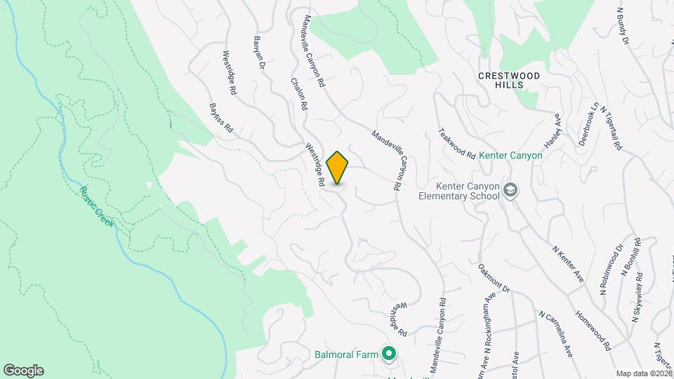 1972 Westridge Rd, Unit 1972 Westridge Rd ADU Map and Location Details