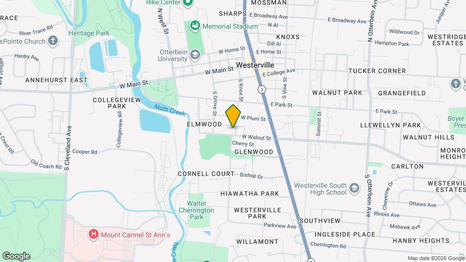 125 S Knox St Map and Location Details