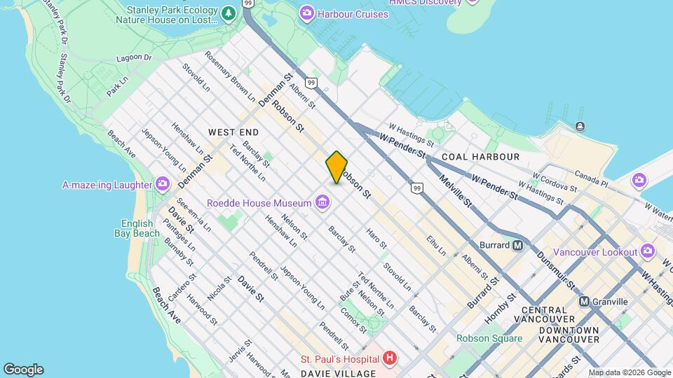 1429 Haro St Map and Location Details