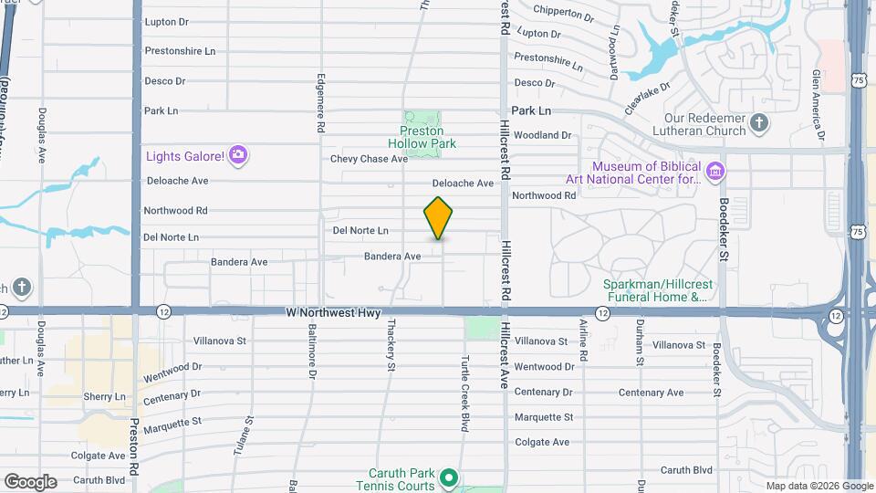 6425 Bandera Ave Map and Location Details