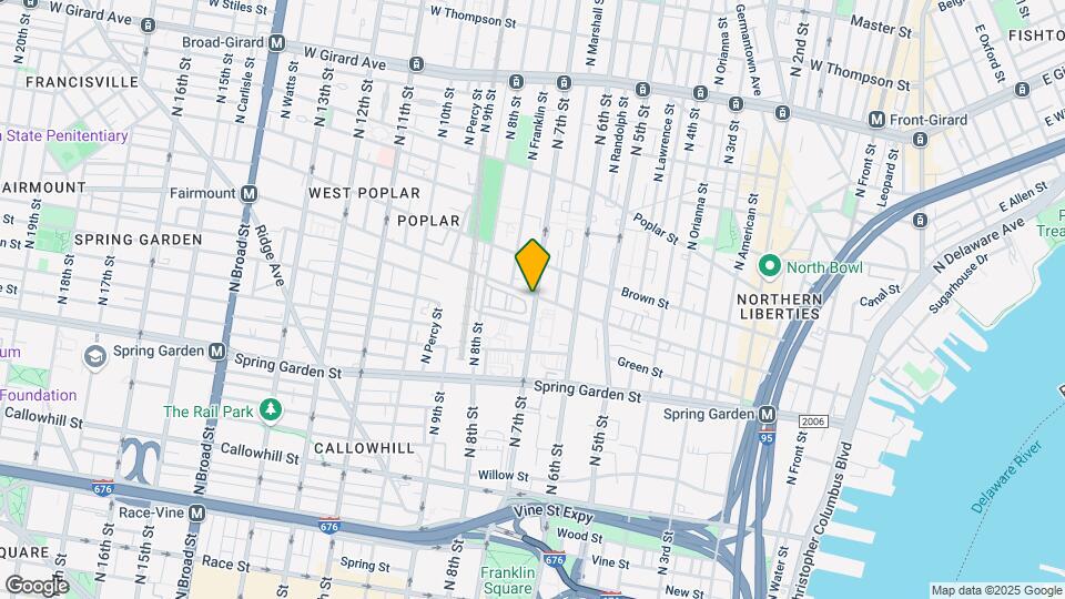 704 Fairmount Ave Map and Location Details
