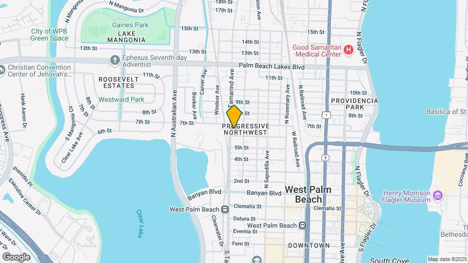 925 6th St Map and Location Details
