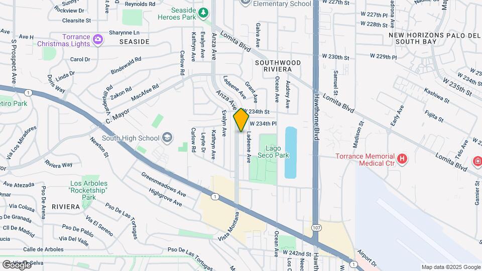 23504 Anza Ave Map and Location Details
