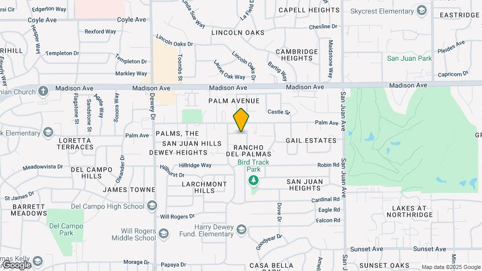 6946 Pampas Way Map and Location Details