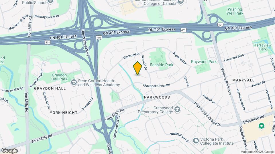 19 Versend Dr Map and Location Details