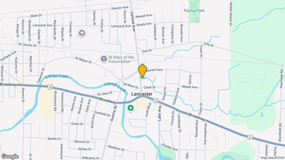 43 Central Ave Map and Location Details