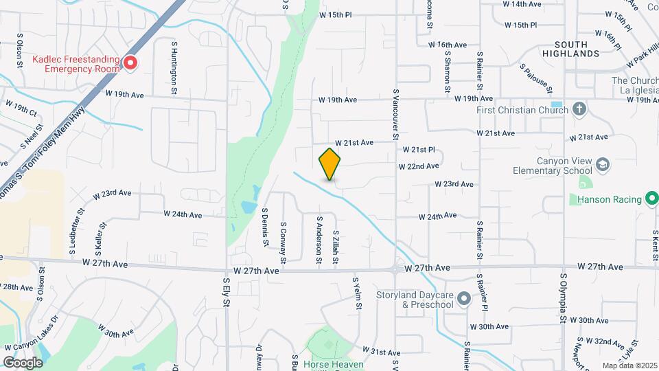 2250 S Zillah St Map and Location Details