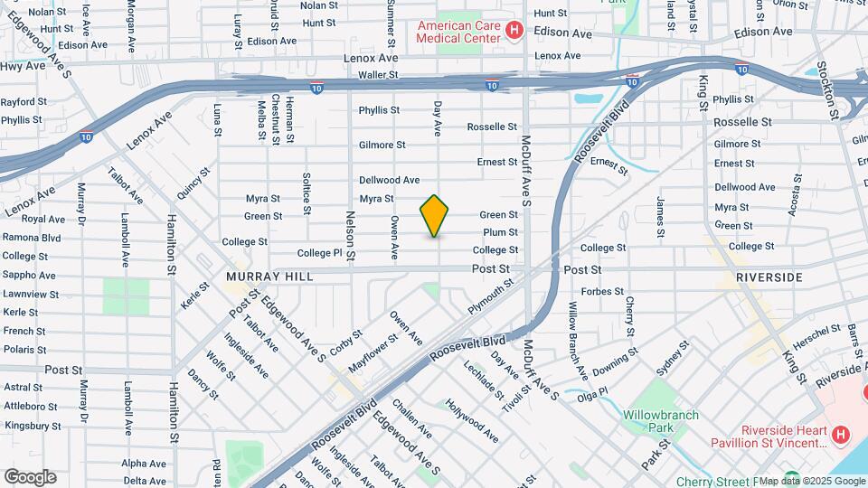 3203 College St Map and Location Details