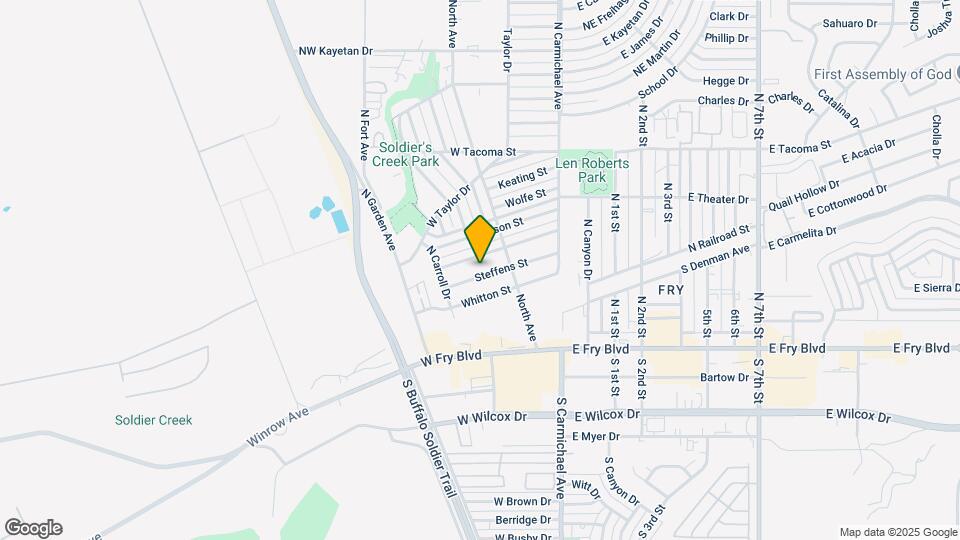 281 Steffens St Map and Location Details