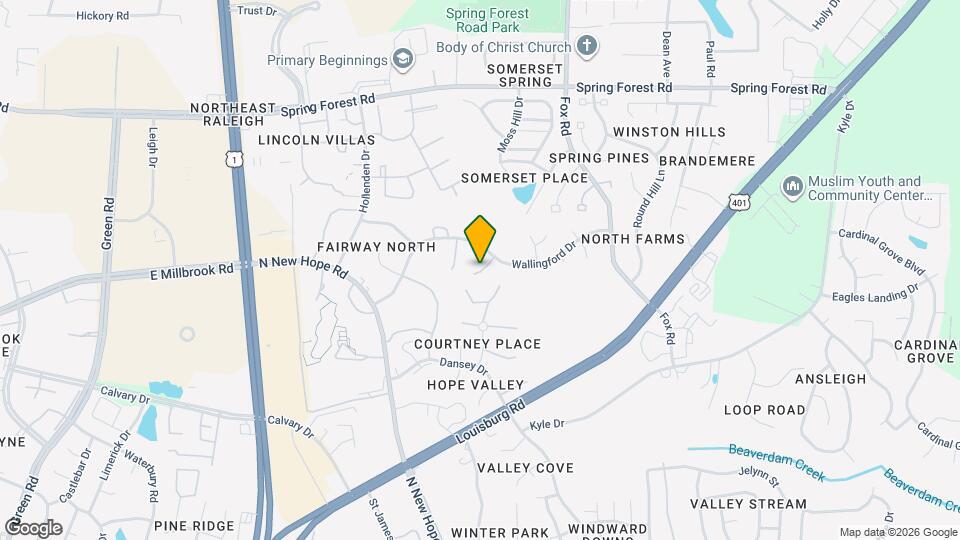 5221 Westpine Ct Map and Location Details