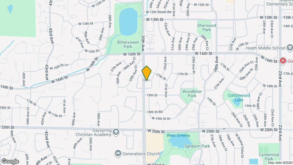 3410 W 17th Street Rd Map and Location Details