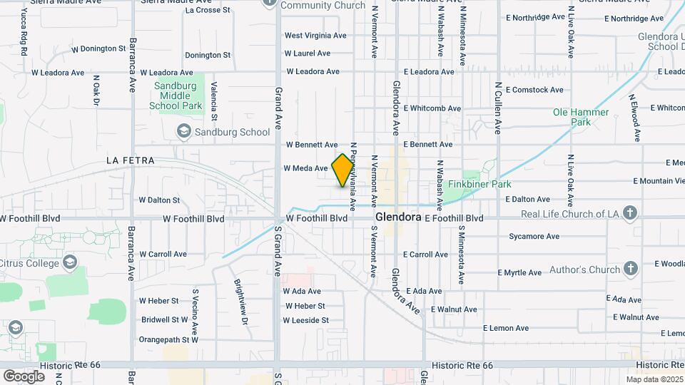 320 W Mountain View Ave Mapa y Detalles de la Ubicación