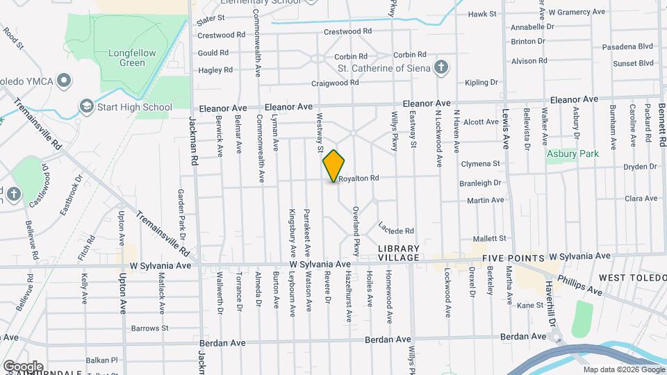 4223 Birchall Rd Map and Location Details