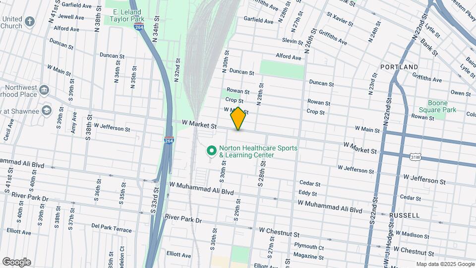 2852 W Market St Mapa y Detalles de la Ubicación