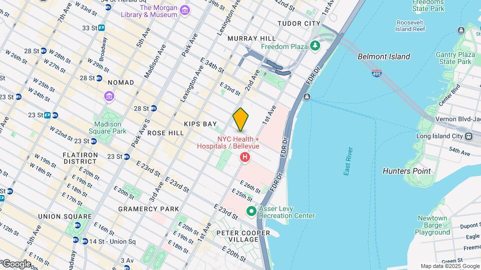 326 E 30th St Mapa y Detalles de la Ubicación