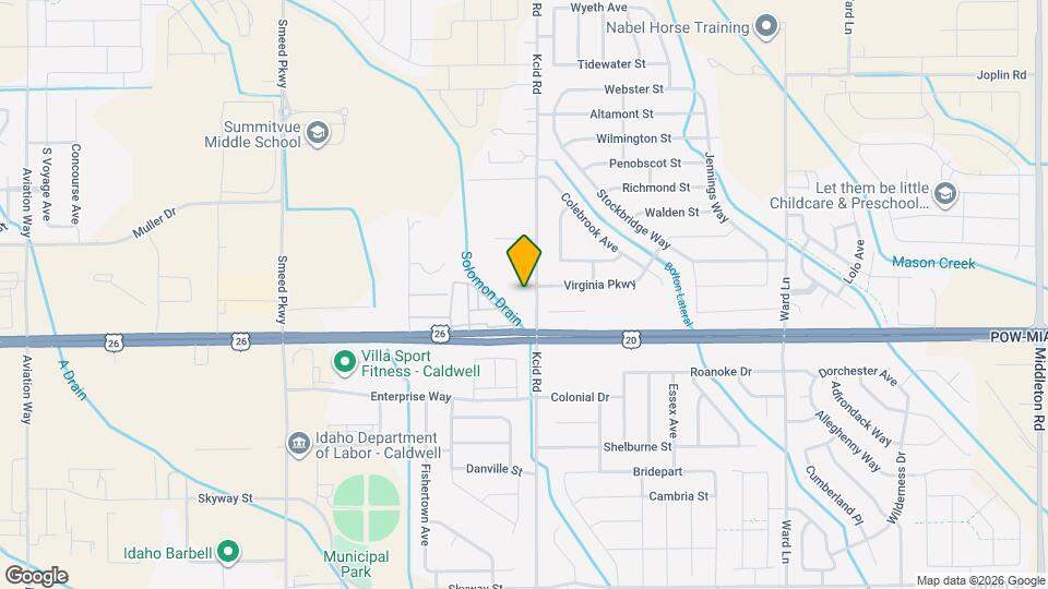 722 Kcid Rd Map and Location Details