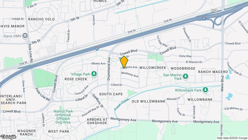 3313 Monterey Ave Map and Location Details