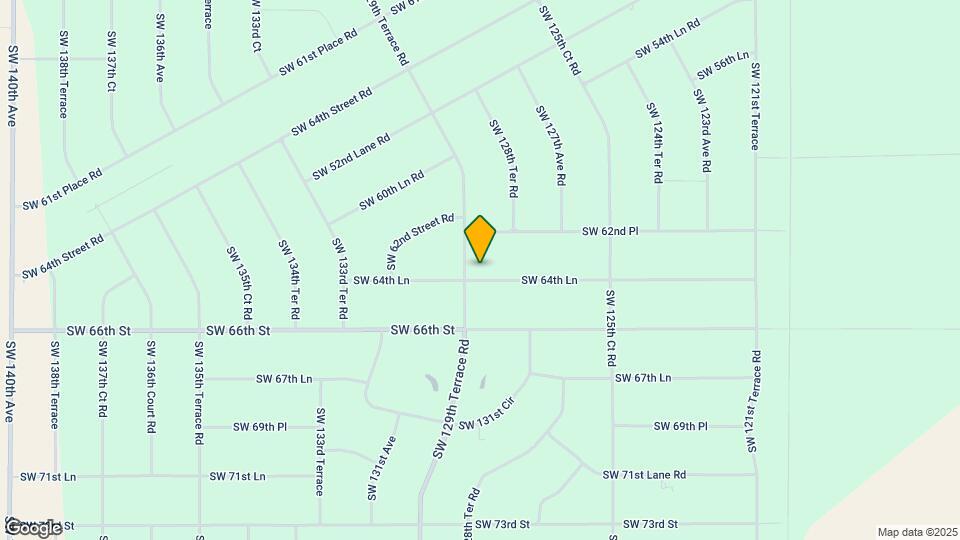 12805 SW 64th Ln Map and Location Details
