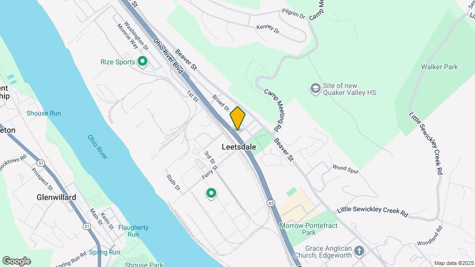 98 Ohio River Blvd Map and Location Details