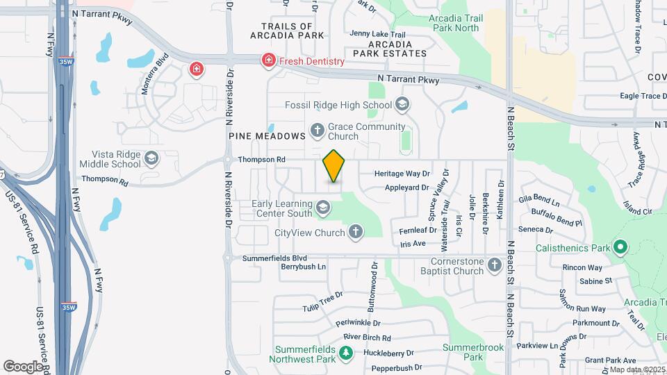 8104 Gardengate Ct Mapa y Detalles de la Ubicación