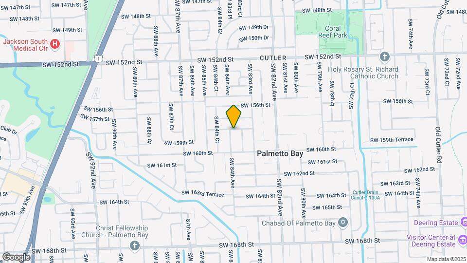 8380 SW 158th St Map and Location Details