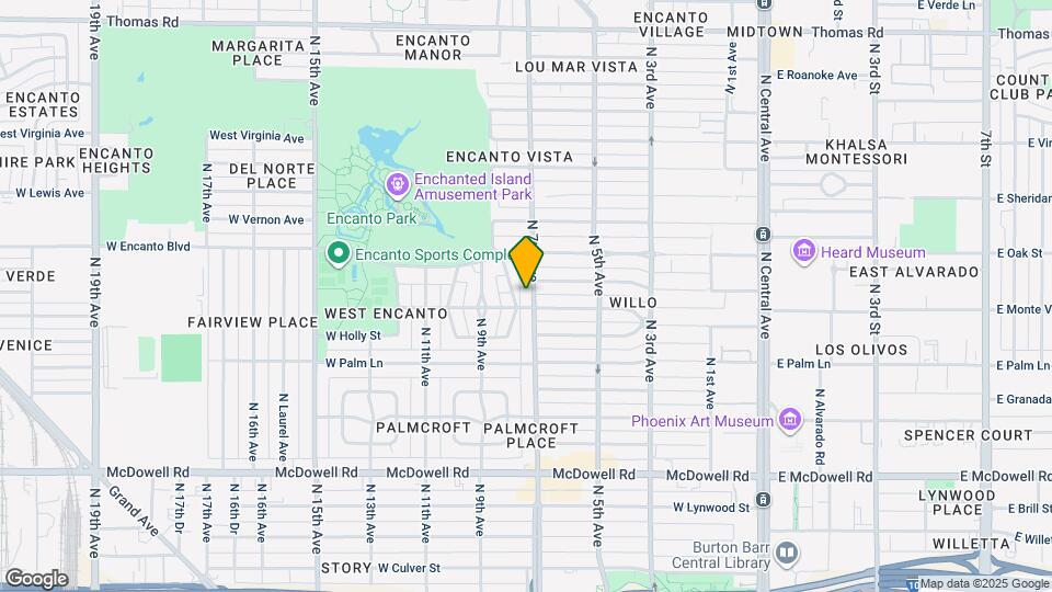 2214 N 7th Ave Map and Location Details