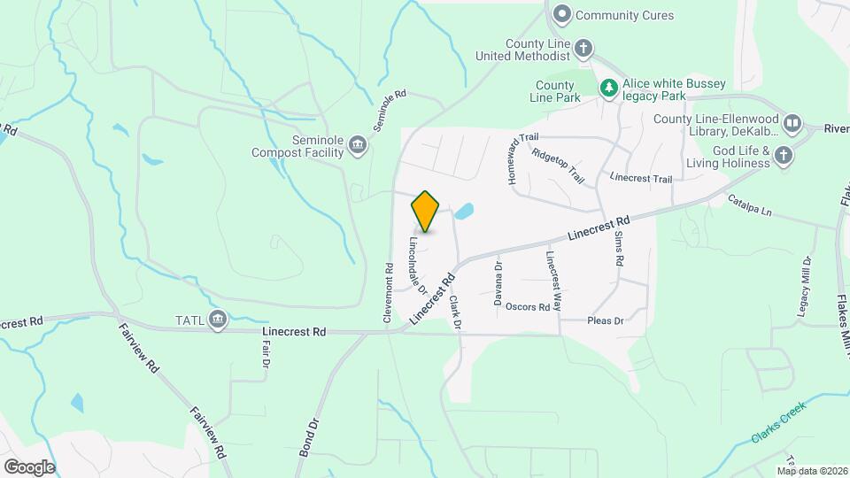 3368 Lincolndale Ct Map and Location Details