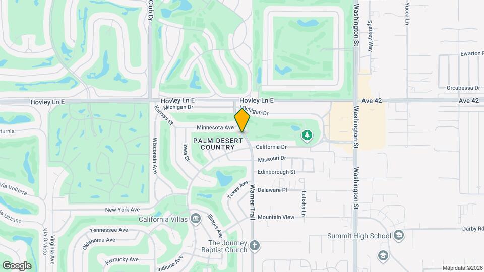 42375 Warner Trail Map and Location Details