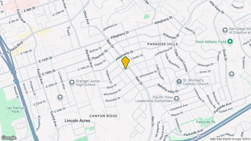 5821 Cumberland St Map and Location Details