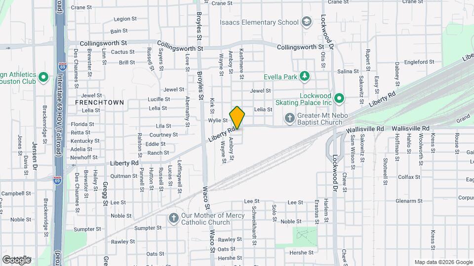 4509 Courtney St Map and Location Details