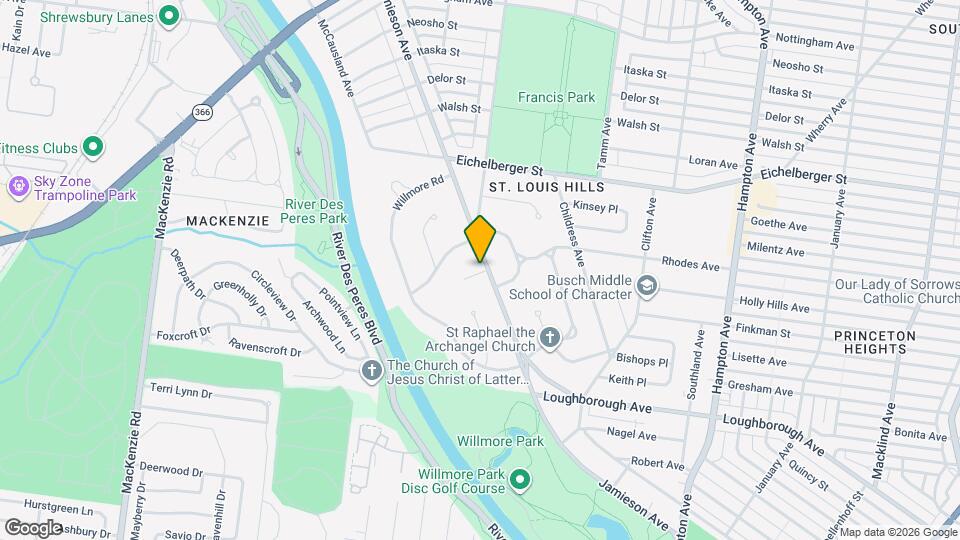 5833 Jamieson Ave Map and Location Details