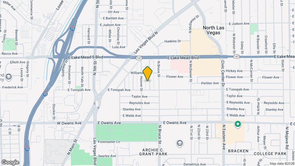 1821 Jefferson St, Unit 3 Map and Location Details