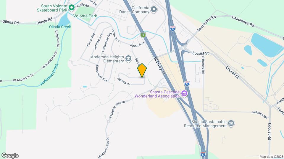 2014 Spruce Cir Map and Location Details