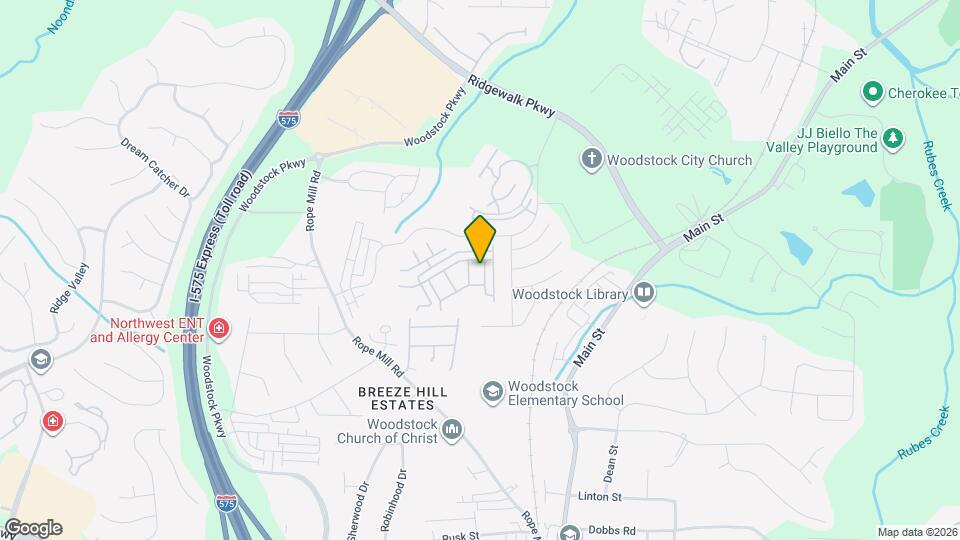 410 Lantern Ln Map and Location Details