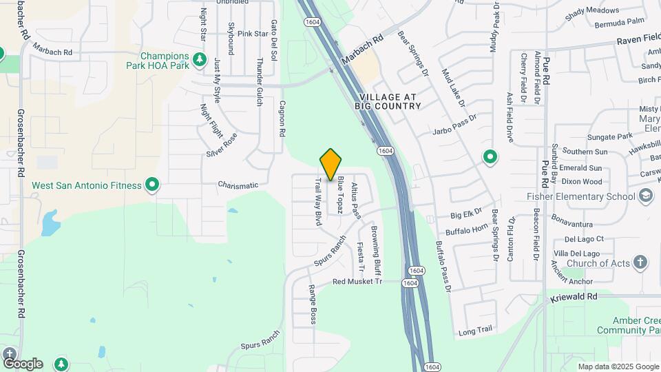 3418 Maguey Trail Map and Location Details