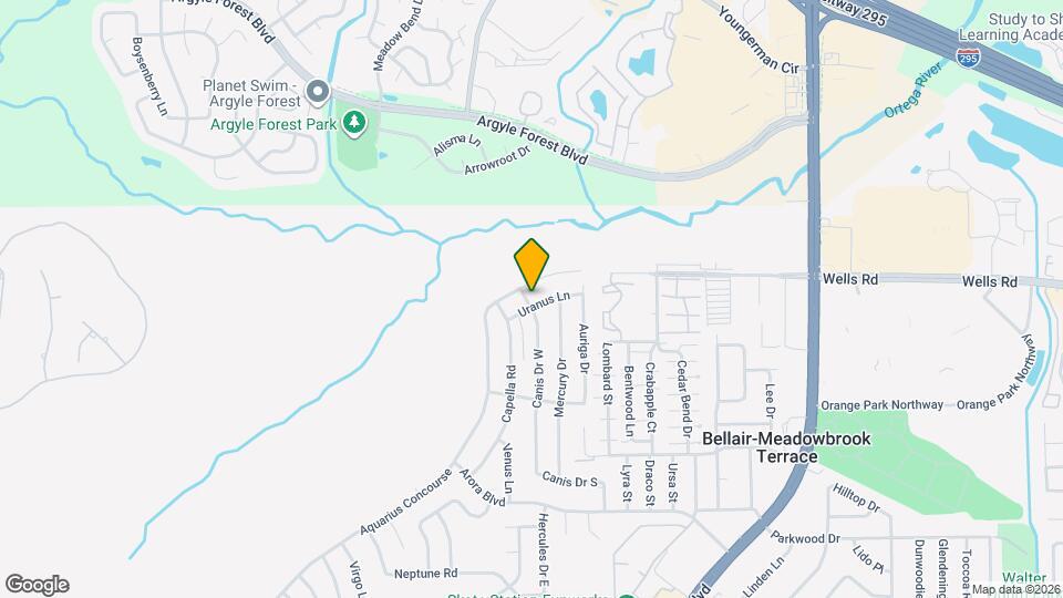 360 Canis Dr W Map and Location Details