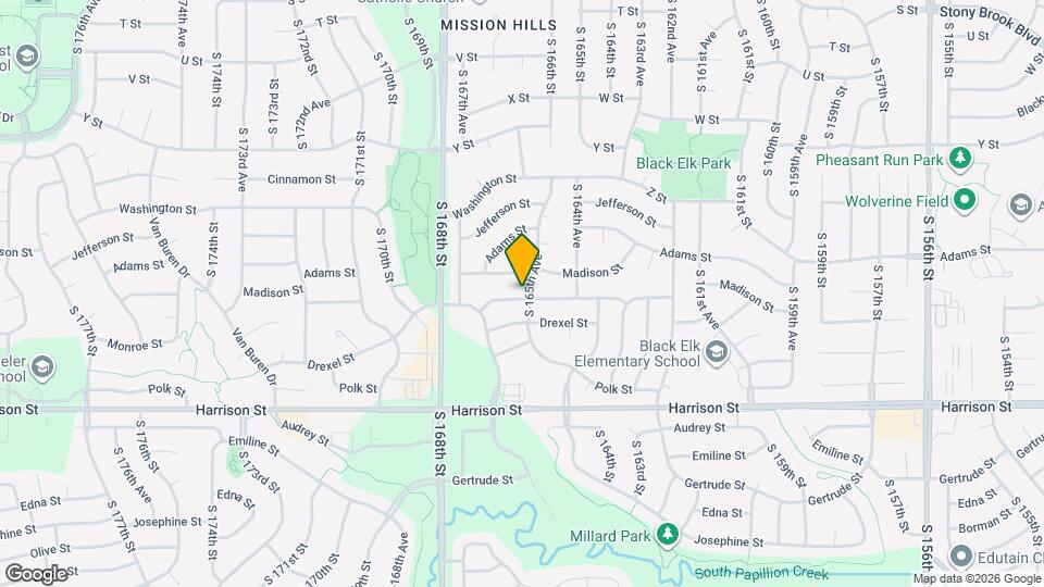 16556 Monroe St Map and Location Details