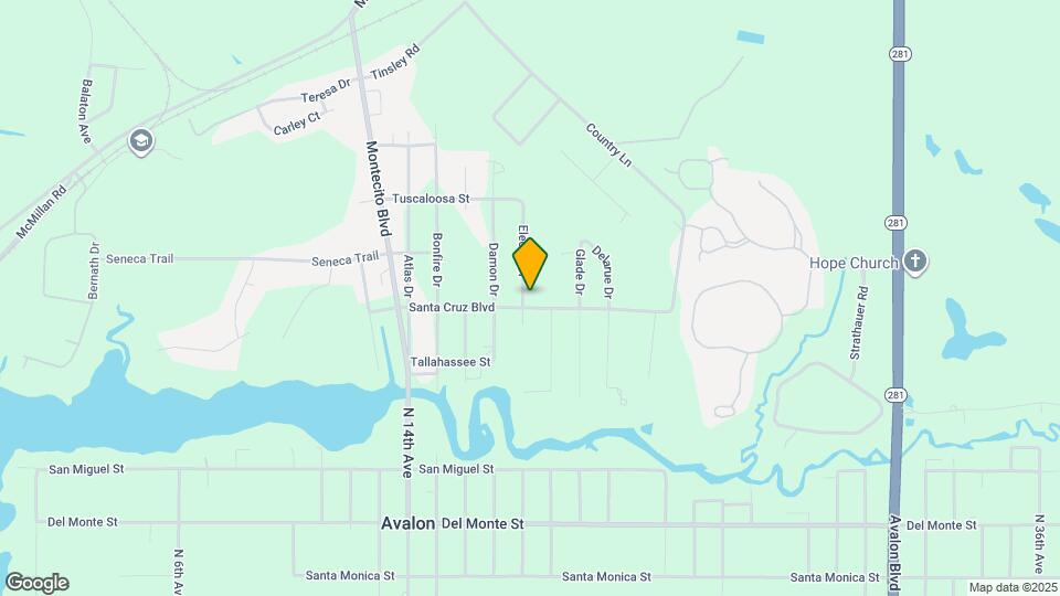 3206 Electra Dr Map and Location Details