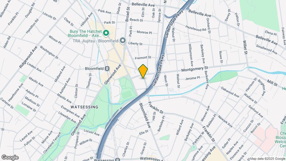 364 Franklin St Map and Location Details