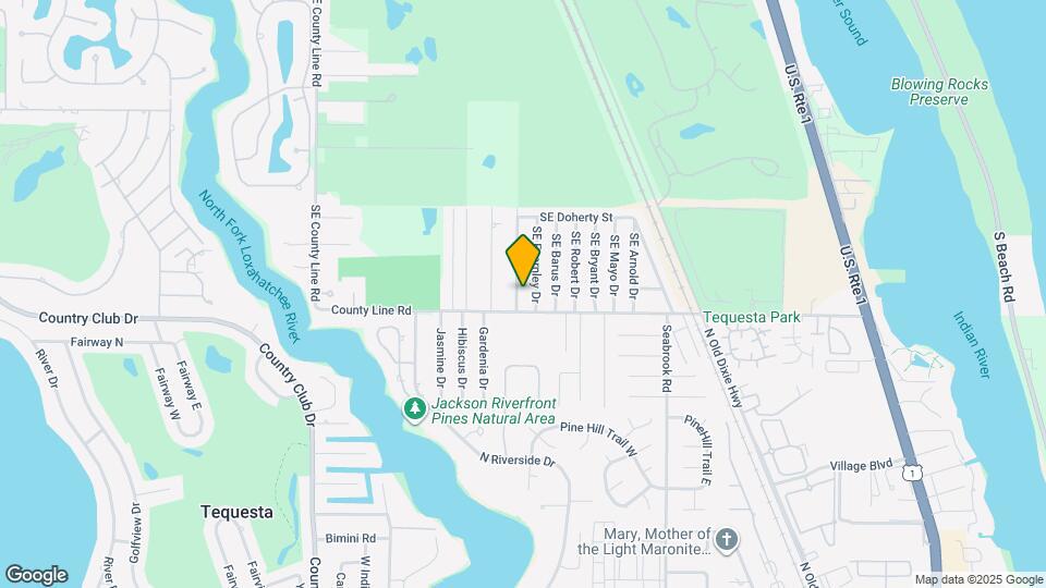 19165 SE Homewood Ave Map and Location Details