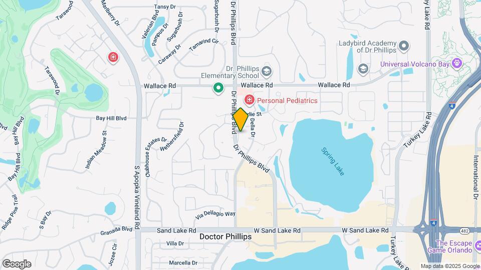 7245 Dr Phillips Blvd Map and Location Details