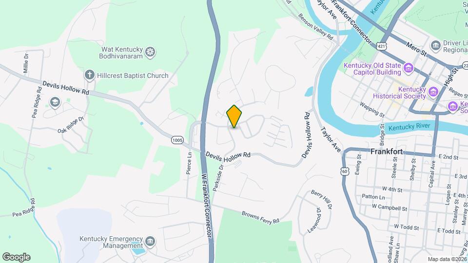 2005 River Ridge Rd Map and Location Details