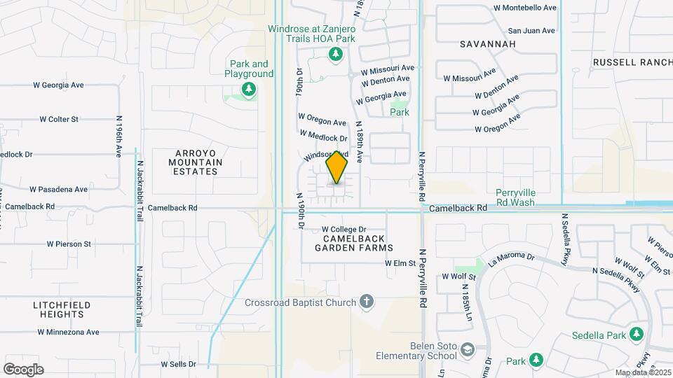 5034 N 189th Dr Map and Location Details