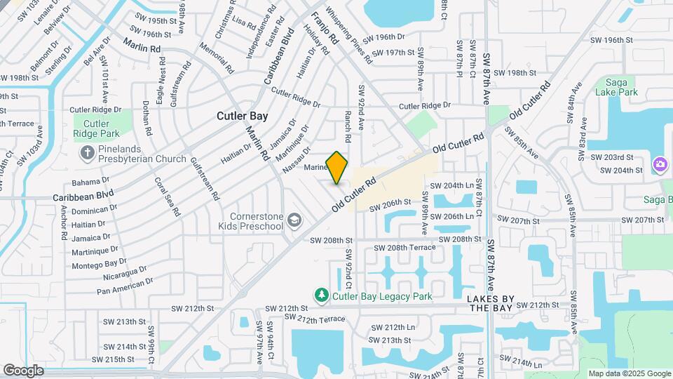 20514 SW 92nd Ct Map and Location Details