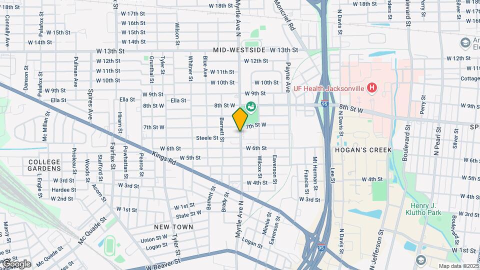 1652 Myrtle Ave N Map and Location Details