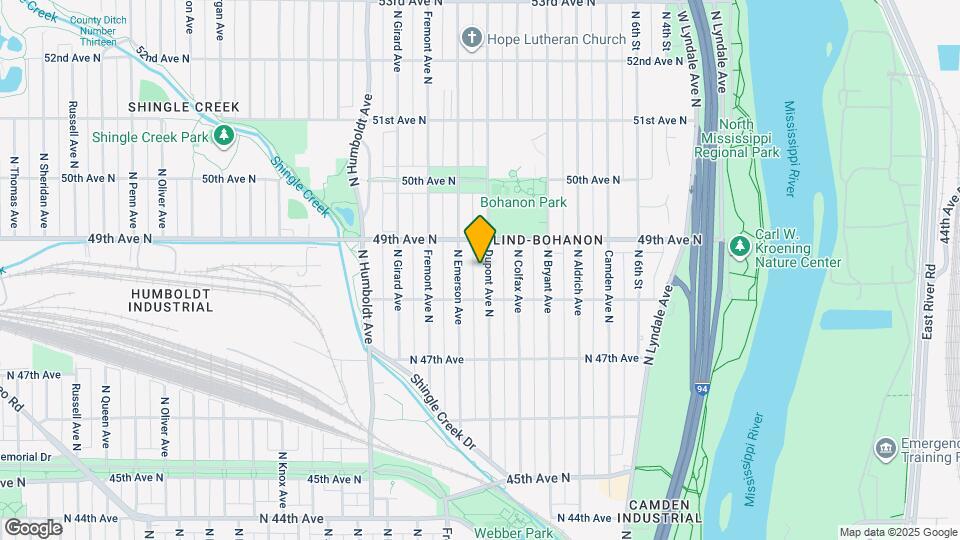 4831 Dupont Ave N Map and Location Details