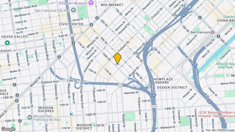 385 10th St Map and Location Details