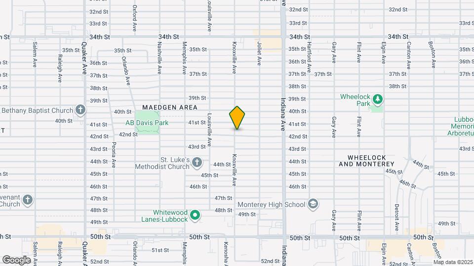 3520 42nd St Map and Location Details