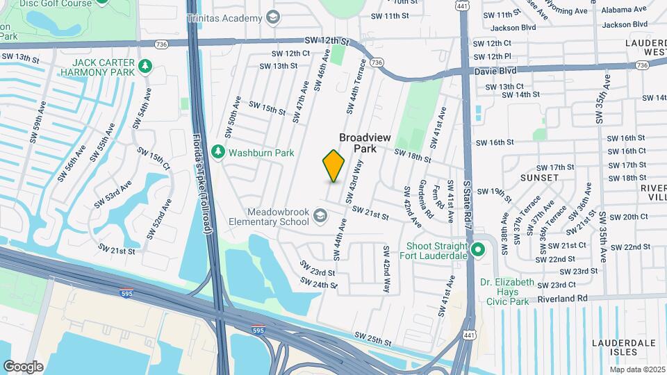 1940 SW 44th Ter Map and Location Details