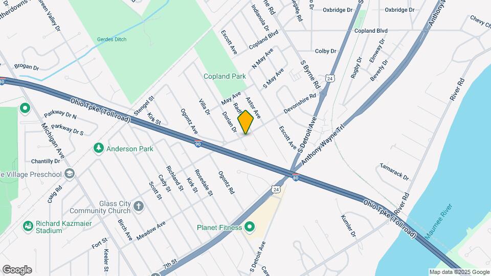 4851 Devonshire Rd Mapa y Detalles de la Ubicación